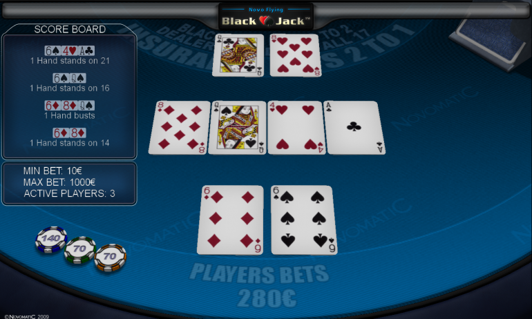 NOVOMATICElectronicBlackJack_Screenshot_1